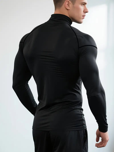 Compression Uzun Kollu Fit Tişört