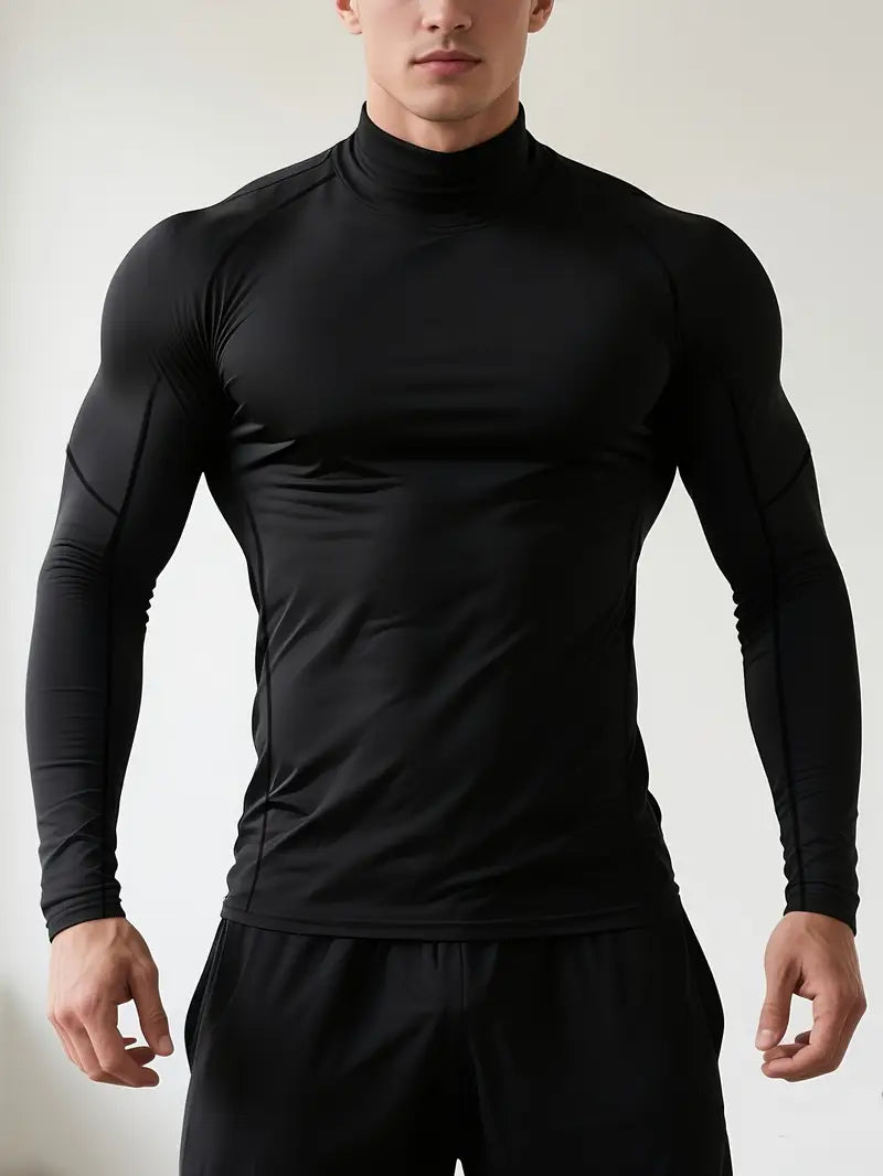 Compression Uzun Kollu Fit Tişört