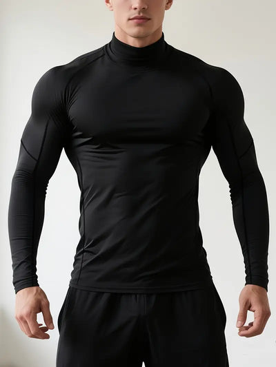 Compression Uzun Kollu Fit Tişört