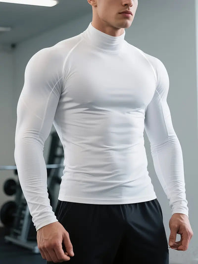 Compression Uzun Kollu Fit Tişört